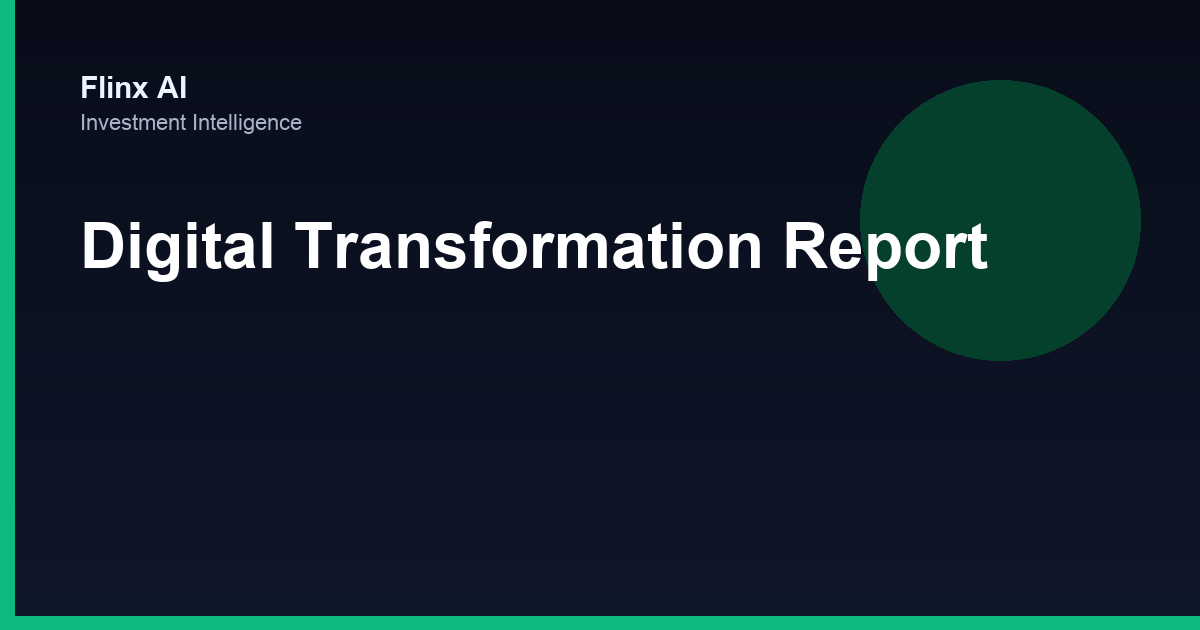 Digital Transformation Report